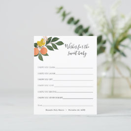 Lámina Pequeños deseos cortianos para el bebé