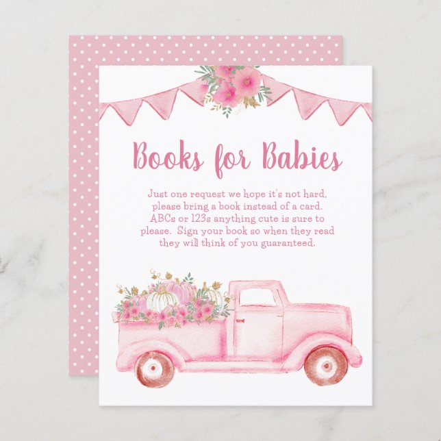 Lámina Pequeños libros de Chicas gemelos de calabaza para (Anverso / Reverso)