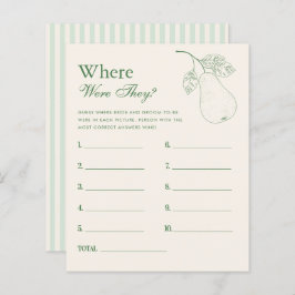 Lámina Perfect Pear Dónde Estaban Los Juegos De Ducha De