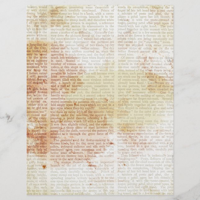 Lámina Periódico Vintage Sed (Anverso)