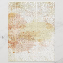 Lámina Periódico Vintage Sed