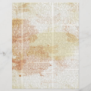 Lámina Periódico Vintage Sed