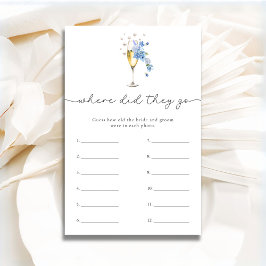 Lámina Perlas Azules Prosecco ¿A dónde fueron los juegos