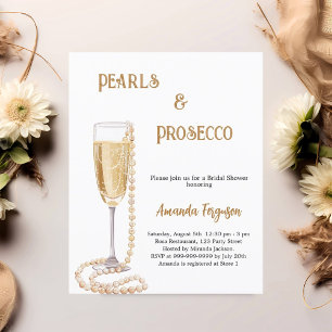 Lámina Perlas Prosecco burbuja Bridal Shower