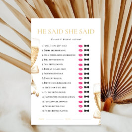 Lámina Perlas Prosecco Lo hizo, fue un juego de ducha de 