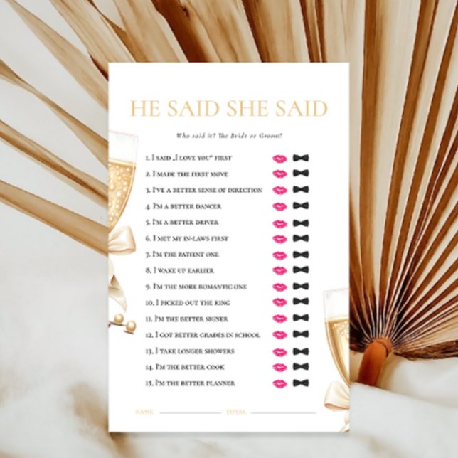 Lámina Perlas Prosecco Lo hizo, fue un juego de ducha de  (Subido por el creador)