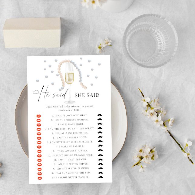 Lámina Perlas y Prosecco - Dijo que le había dado una duc (Subido por el creador)