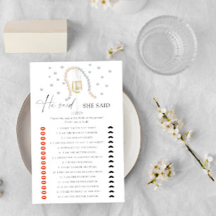 Lámina Perlas y Prosecco - Dijo que le había dado una duc