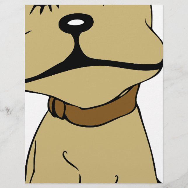 Lámina Perro Cute (Anverso)