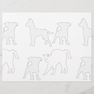 Lámina Perros Y Gatos Colorantes Placemat