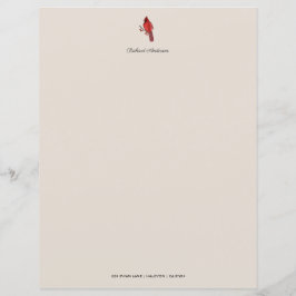 Lámina Personalizado Cardinal