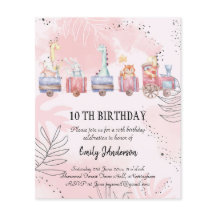 PERSONALIZADO de acuarela de PRESUPUESTO Animales 