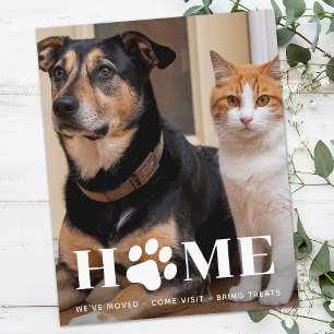 Lámina Personalizado de casa de presupuesto Mascota Foto 