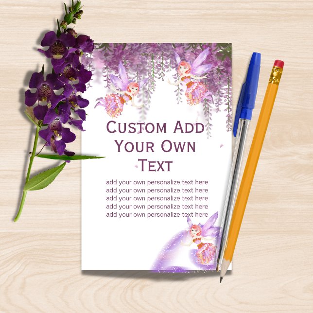 Lámina Personalizado de DIY de temas de hadas mágicas Aña (Subido por el creador)