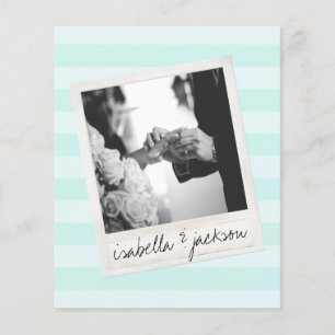 Lámina Personalizado de fotograma retro fotográfico de In
