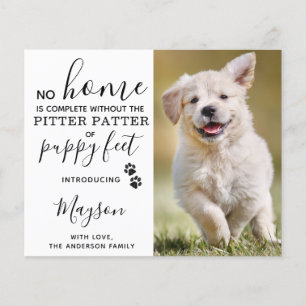 Lámina Personalizado de presupuesto Foto Nueva Invitación