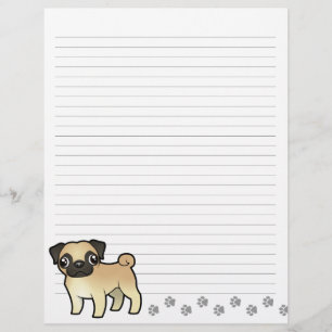 Lámina Personalizado Pug