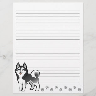 Lámina Personalizado Siberian Husky / Alaskan Malamute