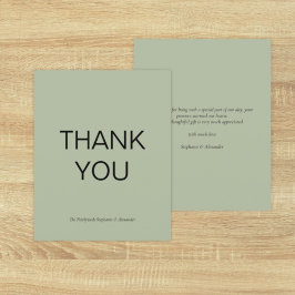 Lámina Personalizado Verde Sage simple presupuesto Gracia