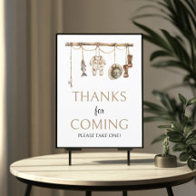 Pesca rústica Gracias por venir Rótulo 8x10