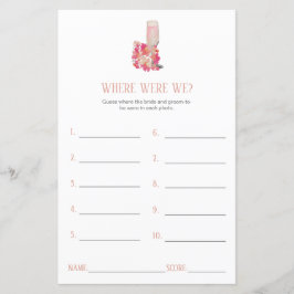 Lámina Petales y Prosecco Ducha de Novias Donde estábamos