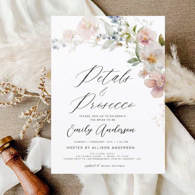 Lámina Pétalos de flores silvestres y ducha de novias Pro (Subido por el creador)