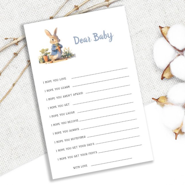 Lámina Peter El Conejo Baby Shower Querido Bebé Quiere Ju (Subido por el creador)