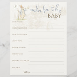 Lámina Peter el conejo un conejo beatriz quiere bebé