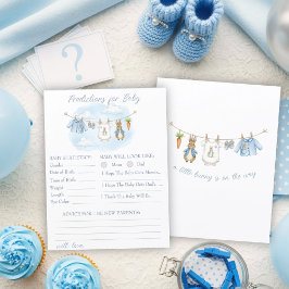 Lámina Peter Rabbit Baby Shower Predictions and Advice
