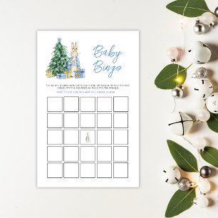 Lámina Peter Rabbit Navidades Baby Bingo Game Card