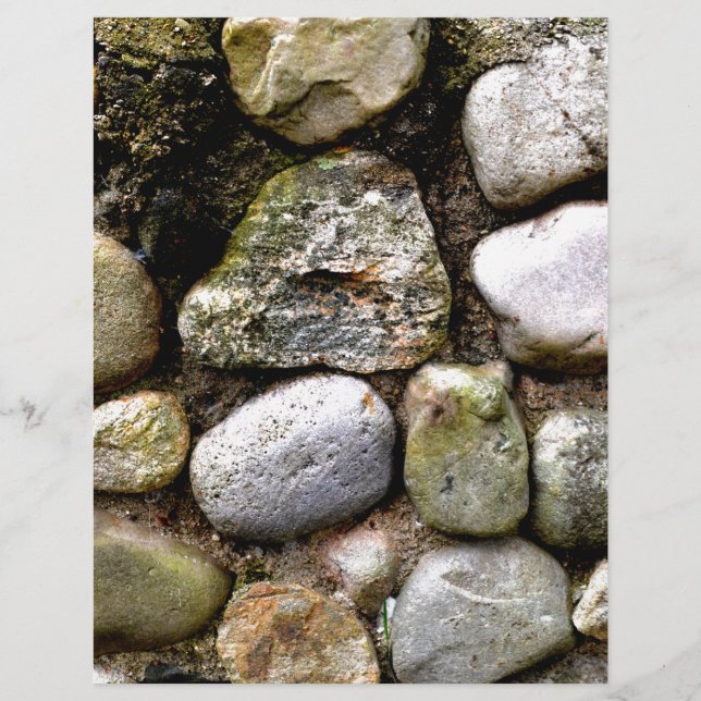 Lámina Piedra de campo, rocas, piedra angustiada, piedra  (Anverso)