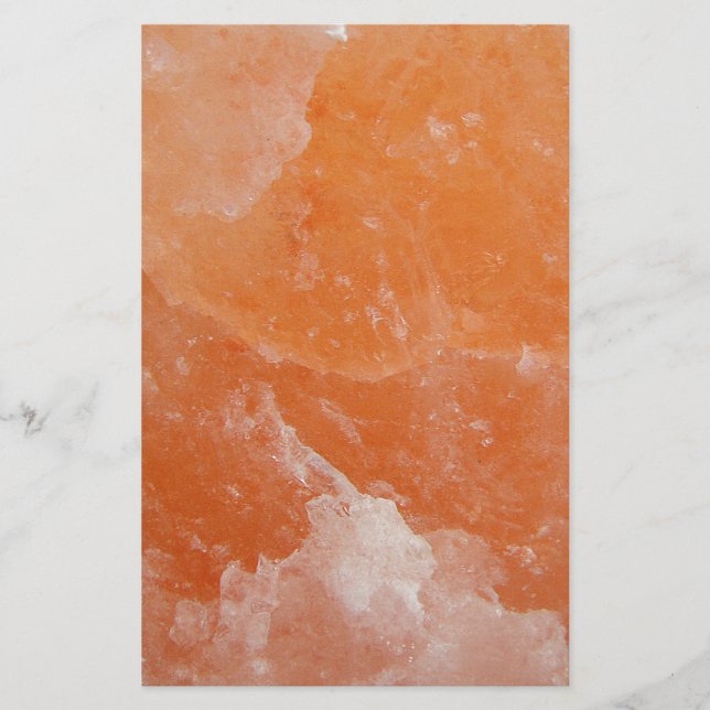 Lámina Piedra de sal naranja (Anverso)