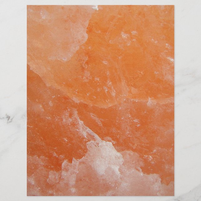 Lámina Piedra de sal naranja (Anverso)