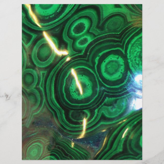 Lámina Piedras de Swirled Green caídas (Anverso)