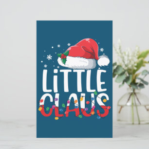 Lámina Pijamas Navideñas Little Claus Matching Familia Xm