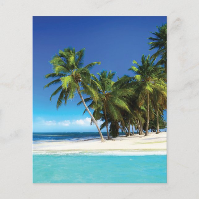 Lámina Pilar de tiro de playa exótica (Anverso)