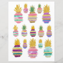 Pineapple Clipart para tu cuaderno de notas y diar