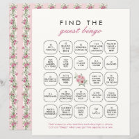 Pink Love Shack Fiance Encuentra Juego De Bingo In