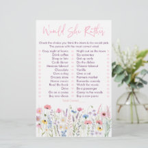Pink Meadow Wildflowers , preferiría jugar