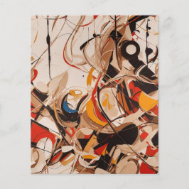 Lámina Pintura abstracta