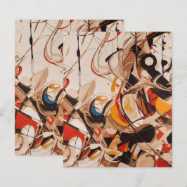 Lámina Pintura abstracta