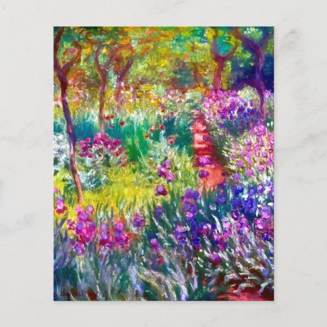 Lámina pintura de jardín (Anverso)