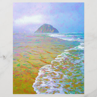 Lámina Pintura de Morro Bay