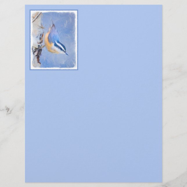 Lámina Pintura de nueces de paja roja original arte de pá (Anverso)