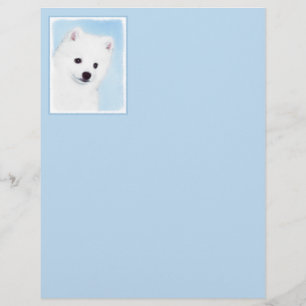 Lámina Pintura de perro esquimal estadounidense - Arte de