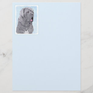 Lámina Pintura Neopolitana de Mastiff - Arte Perro Origin