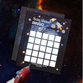 Lámina Planetas de Cohete del Espacio Exterior Bebe Showe