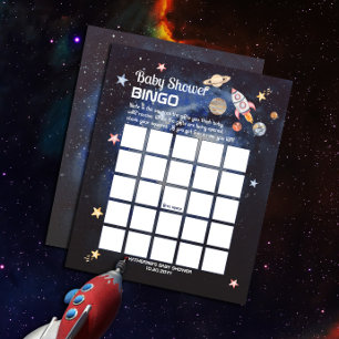 Lámina Planetas de Cohete del Espacio Exterior Bebe Showe