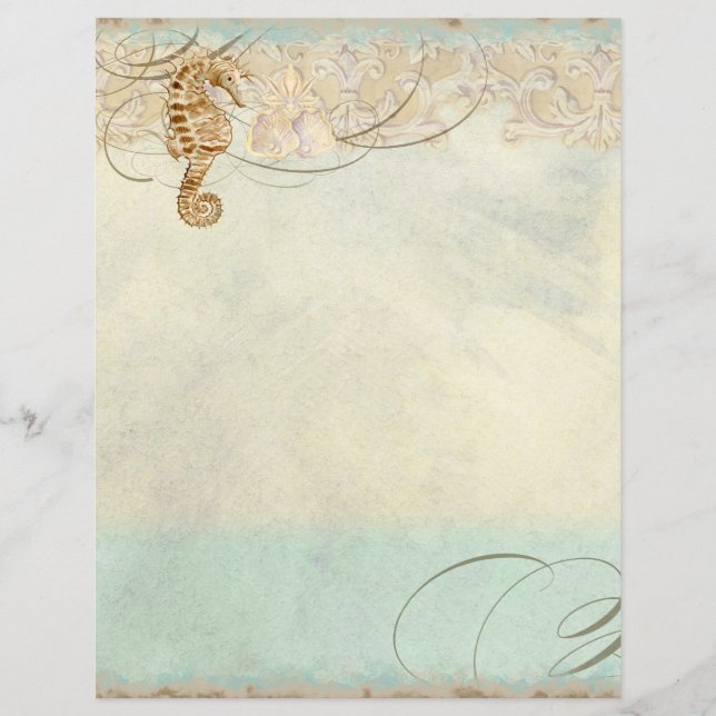 Lámina Playa Costera de Caballos Marinos - Estacionamient (Anverso)