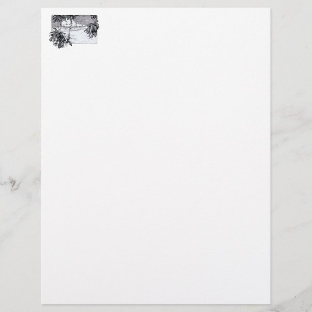 Lámina Playa Tropical Sur Arte Vitivinícola (Anverso)